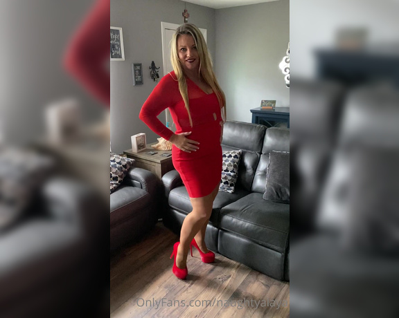 Naughty Alaya aka Naughtyalaya OnlyFans - Sexy hot video of my outfit red hot outfit of the day Enjoy my loves