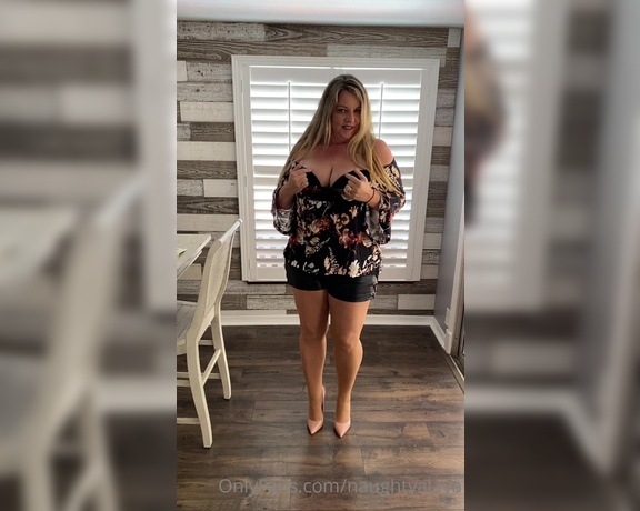Naughty Alaya aka Naughtyalaya OnlyFans - Katie’s fashion corner presents this hot leather shorts, sexy off the shoulders top, heels and Wol 2