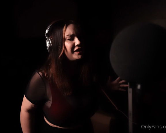 Romi Chase aka Romichase OnlyFans - Today’s studio session New Bruno mars cover by me dropping on YouTube in a few days, my YouTube