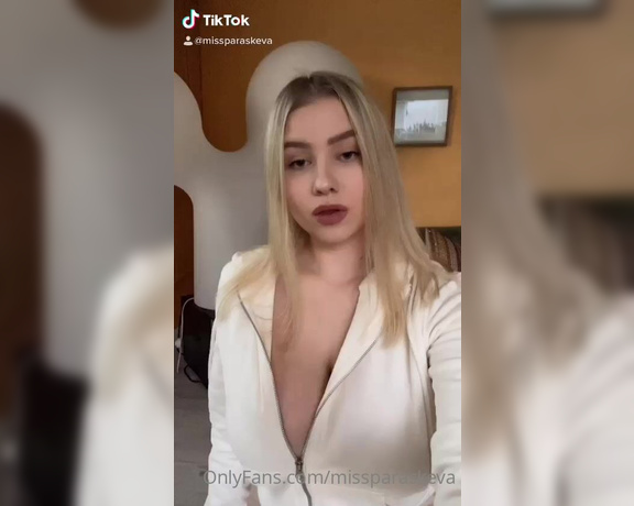 Pasha Pozdniakova aka Missparaskeva OnlyFans - Some of you dont have Tik tok, so I will post this here for you If you do have Tik tok, go comment