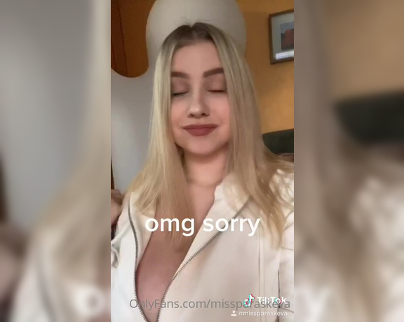 Pasha Pozdniakova aka Missparaskeva OnlyFans - Some of you dont have Tik tok, so I will post this here for you If you do have Tik tok, go comment