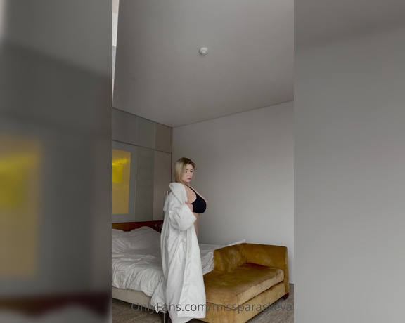 Pasha Pozdniakova aka Missparaskeva OnlyFans - Revealing my cute and sweet side) pulling off a soft robe and gently posing for you, the second vide