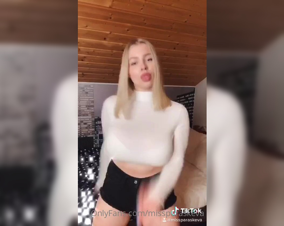 Pasha Pozdniakova aka Missparaskeva OnlyFans - I got over 100 new fans in the past 3 hours Where are you all coming from Is it this video
