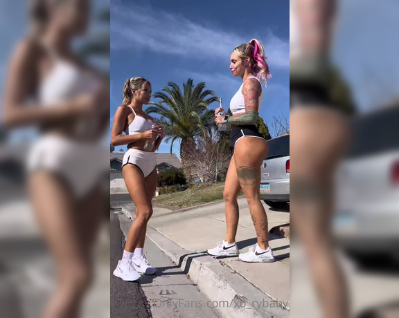 RyBaby aka Xo_rybaby OnlyFans - &  When my babe @victorialit and I went for a jog I think we both got super turned