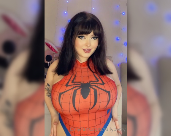 Tally aka Tallyberry OnlyFans - Let me shoot webs at you 1