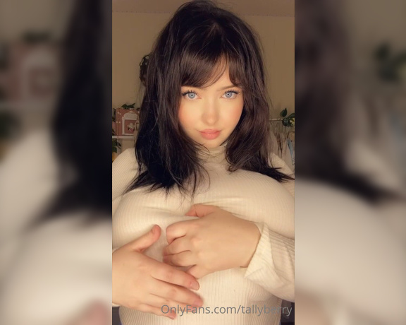 Tally aka Tallyberry OnlyFans - Biggest pro to having large boobs is being able to make a turtle neck sexy 2