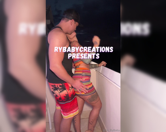 RyBaby aka Xo_rybaby OnlyFans - I was on the balcony listening to the water when he came out to the balcony and