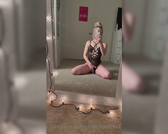 Cheerleader Kait aka Cheerleaderkait OnlyFans - Do you like my lingerie Would you let me wear this when your