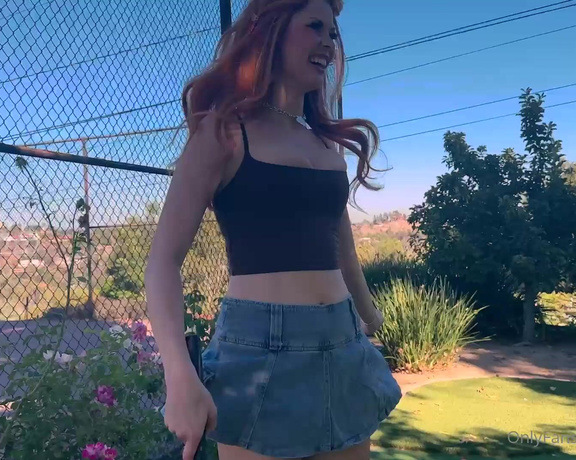 Elly aka Ellyclutch OnlyFans - FIRST DATE OUTDOOR FUCK #minigolf with @jakknife minutes facial