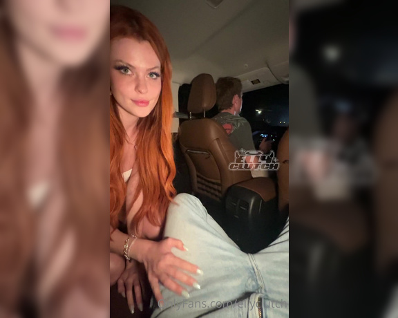 Elly aka Ellyclutch OnlyFans - MY BFF’S BOYFRIEND BACKSEAT ROAD HEAD #roadhead omg… SHH, don’t tel