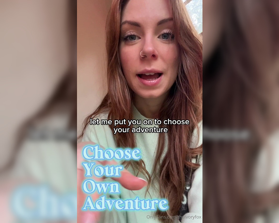 Ivory Fox aka Theivoryfox OnlyFans - Choose Your Own Adventure is here! How it works it’s $ to play,
