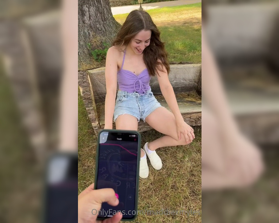 MaddiexMyles aka Maddiexmyles OnlyFans - Myles bought Charlie and I a new toy! An app controlled vibrating