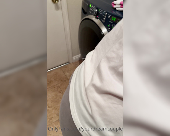 YourDreamCouple aka Yourdreamcouple OnlyFans - Laundry Room Fuck Part of  I love it when Daddy is editin