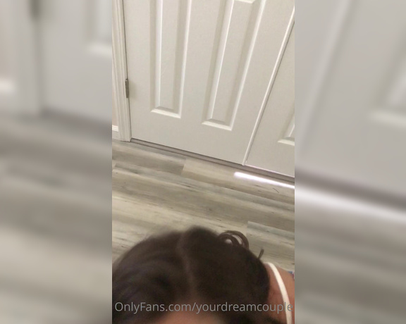 YourDreamCouple aka Yourdreamcouple OnlyFans - I love when daddy needs to cum and just puts me on my knees and