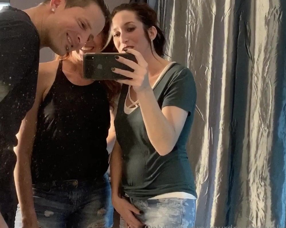YourDreamCouple aka Yourdreamcouple OnlyFans - I told you one of my mommy friends wanted to watch us fuck