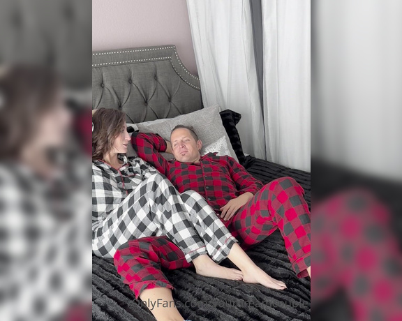 YourDreamCouple aka Yourdreamcouple OnlyFans - Snuggly Afternoon In Our PJ’s  It was our first official snow