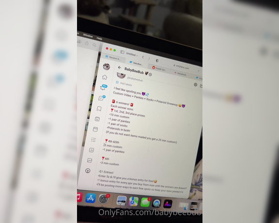 BabyBeeBub aka Babybeebub OnlyFans - Congrats to the winners! Please dm me!