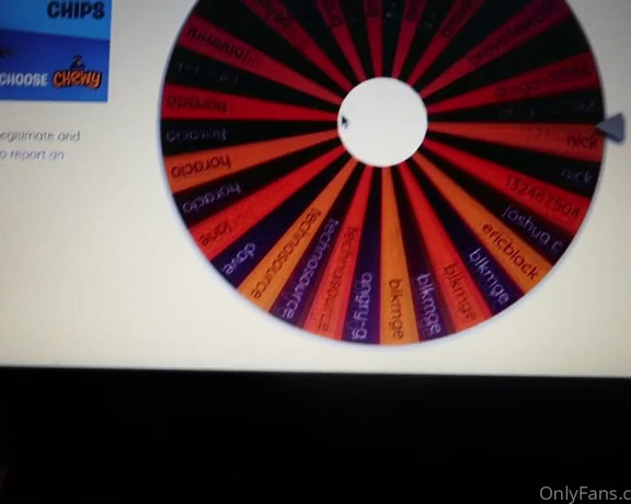 BabyBeeBub aka Babybeebub OnlyFans - Raffle wheel & drawing 2