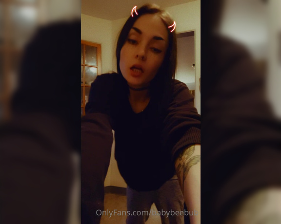 BabyBeeBub aka Babybeebub OnlyFans - I don’t wanna clean, I wanna be naked