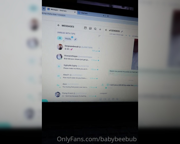 BabyBeeBub aka Babybeebub OnlyFans - Raffle drawing