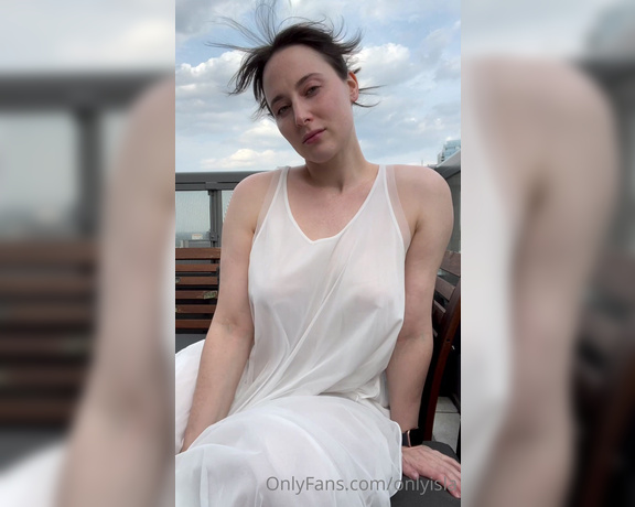 Isla D aka Onlyisla OnlyFans - Getting flirty on my balcony with you and even flirtier in your inbox