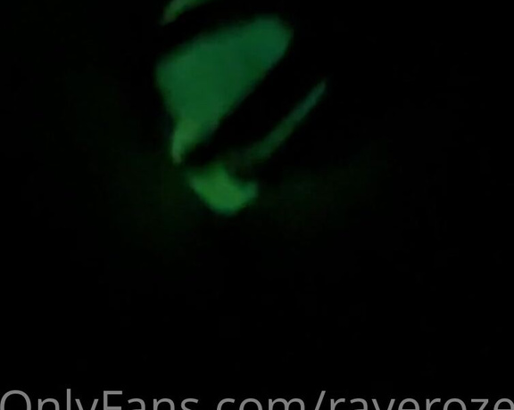 Raye aka Rayeroze OnlyFans - I just wanted to see how the glow in the dark feature worked enjoy the moaning and pussy ASMR