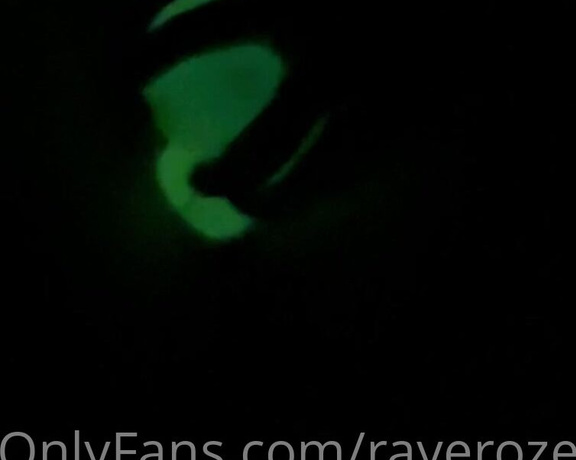 Raye aka Rayeroze OnlyFans - I just wanted to see how the glow in the dark feature worked enjoy the moaning and pussy ASMR