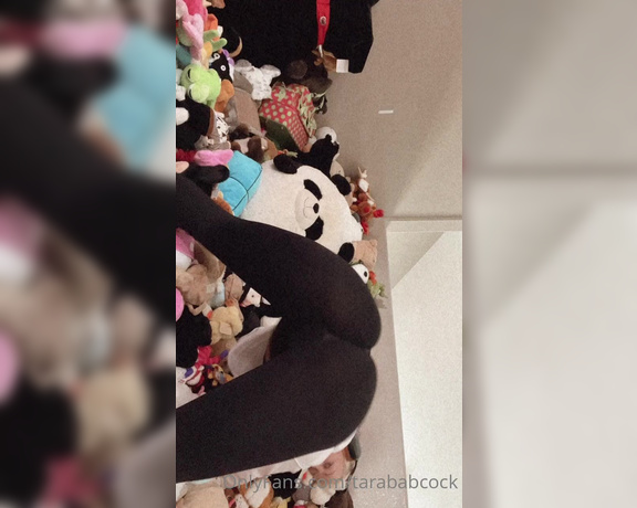 Tara Babcock aka Tarababcock OnlyFans - A better quality closer up plushie twerk to make you smile this Tuesday evening!