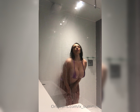 Victoria Summers aka X_summers OnlyFans - Sexy shower
