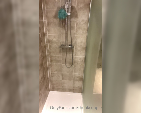 TheUKCouple aka Theukcouple OnlyFans - Shower with