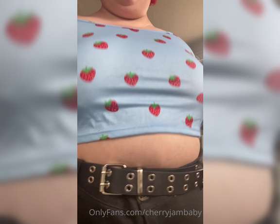 Cherryjambaby -  A little try on haul Watch the whole thing to see me in a cute piece of lingerie,  Big Tits, Solo, BBW, Tattoo