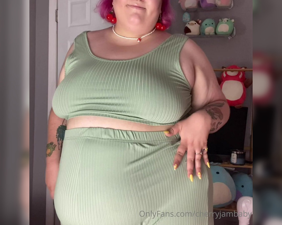 Cherryjambaby -  Lil try on of things i just got from shein,  Big Tits, Solo, BBW, Tattoo