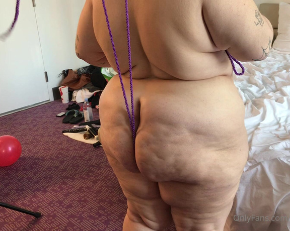 Cherryjambaby -  Getting tied up by @madamekinkykay Are you ready for our strap on scene,  Big Tits, Solo, BBW, Tattoo