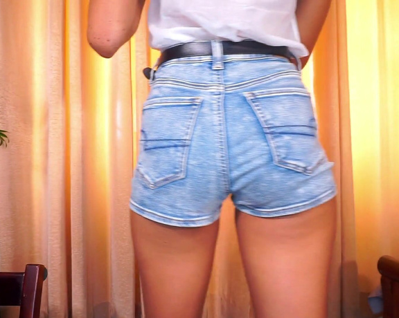 RosieReed - Sensual Jean Shorts JOI