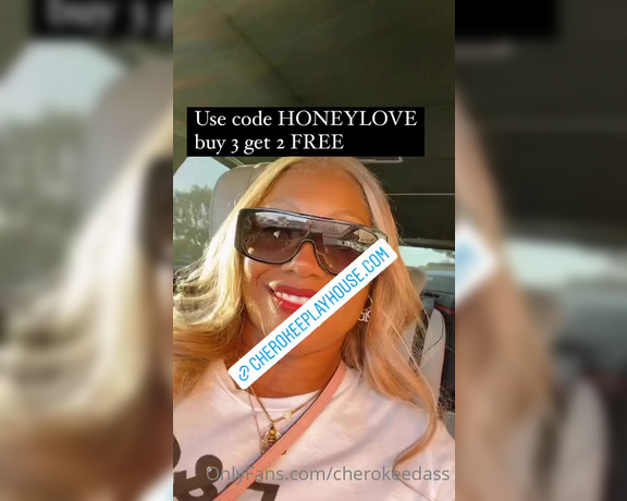 Cherokee D Ass aka Cherokeedass OnlyFans - Use Promo Code HONEYLOVE for the Whip That Pussy Mens Improvement Honey !! Buy 3 Get 2 Free !! Its 7