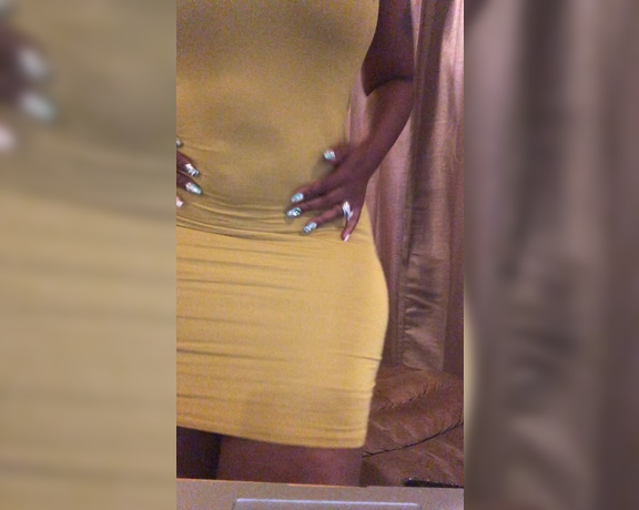 Cherokee D Ass aka Cherokeedass OnlyFans - I love teasing n this dress w no panties on rubbing that pussy!! If you want longer version hit