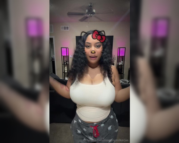 Jasmyn Aaliyah aka Milkmamijas OnlyFans - Naughty & Topless versions of this TikTok dance I made in the DMs rnnn 1