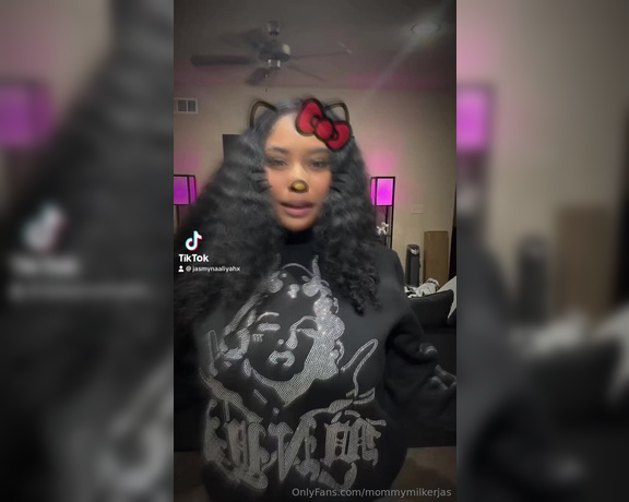 Jasmyn Aaliyah aka Milkmamijas OnlyFans - Naughty & Topless versions of this TikTok dance I made in the DMs rnnn 2