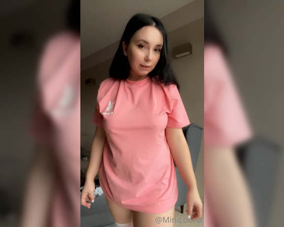Mini Loonaa aka Miniloonaa OnlyFans - Just a little check of my home outfit… I think we should check my outfit everyday
