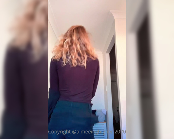 Aimee aka Aimeeinghigher OnlyFans - Day 8  Cold shower challenge!  added a bit more spice to this mornings shower video to make