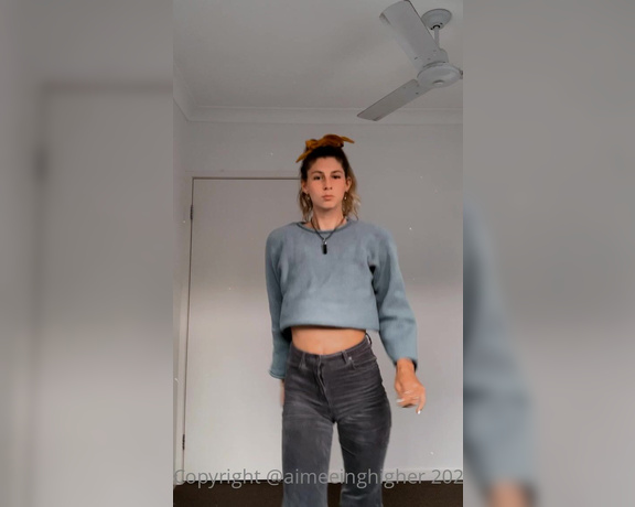 Aimee aka Aimeeinghigher OnlyFans - Jusssssst some happppiii dancing!!!  I bet… That if I saw you out on a dance floor I’d win the