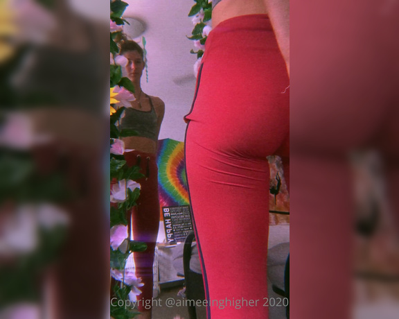 Aimee aka Aimeeinghigher OnlyFans - Bit of a different video, but thought I’d share a get ready to go to gym with me video! Starting