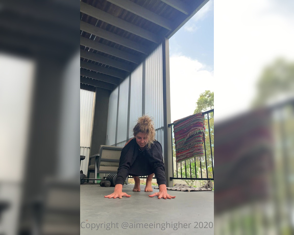 Aimee aka Aimeeinghigher OnlyFans - And of course some handstand fun to finish it off!