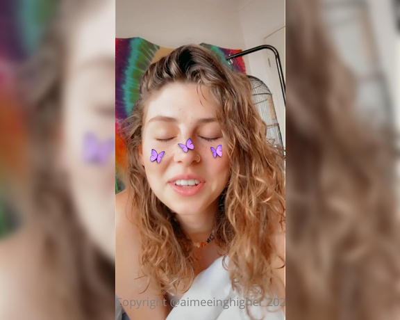 Aimee aka Aimeeinghigher OnlyFans - Sharing the story to the feed so everyone can have a laugh at my dildo mishaps