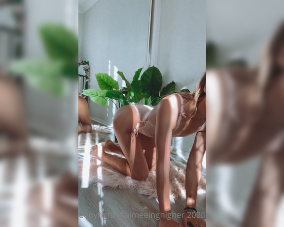 Aimee aka Aimeeinghigher OnlyFans - Remember this pretty pink set  Lil sensual flow for you