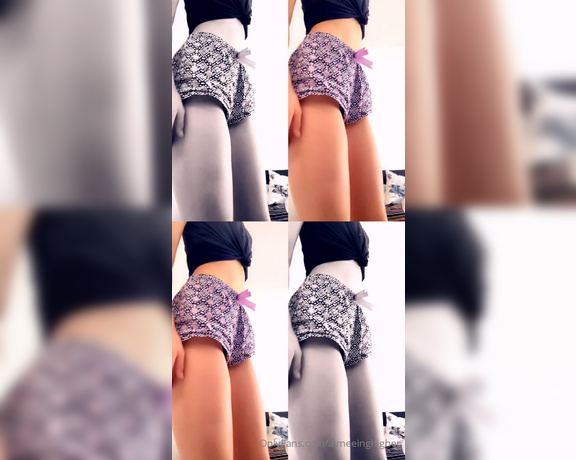 Aimee aka Aimeeinghigher OnlyFans - Just a lil booty jiggle to start off your morning  hehe imagine if there was four