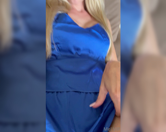 Blonde Mel aka Blondemel OnlyFans - Could I tease you from across the room