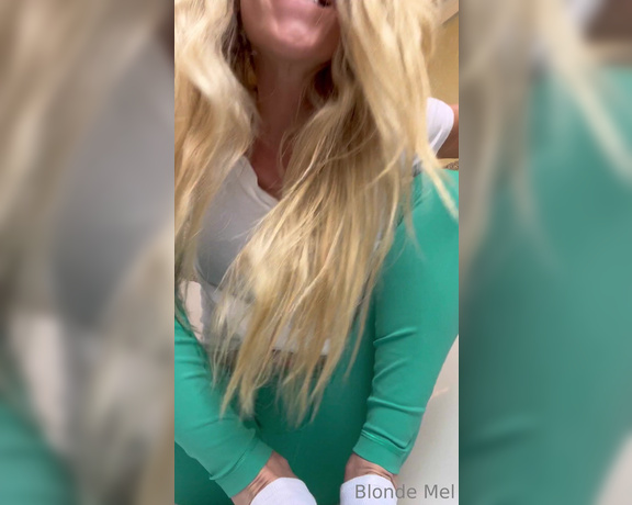 Blonde Mel aka Blondemel OnlyFans - Got horny and HAD to do something about it!