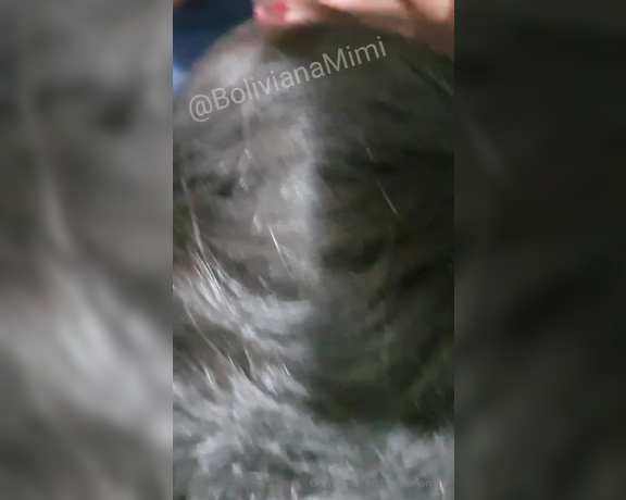 Mimi Boliviana aka Bolivianamimi OnlyFans - Sucking dick listening classic rock