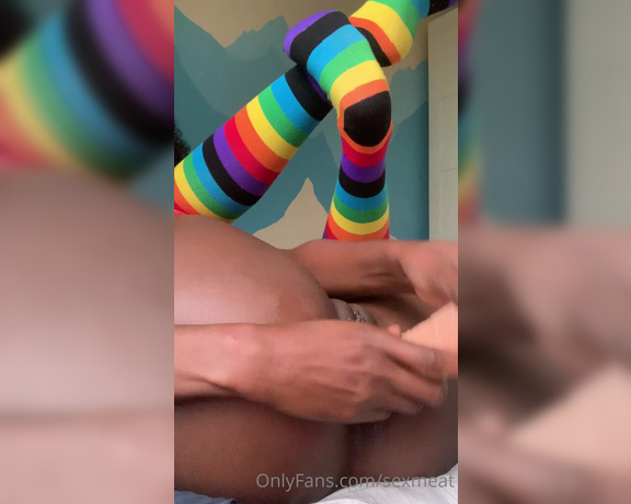 Sexmeat aka Sexmeat OnlyFans - This is the first time you’re seeing me fuck my tight asshole with a huge dildo Do you like watchin